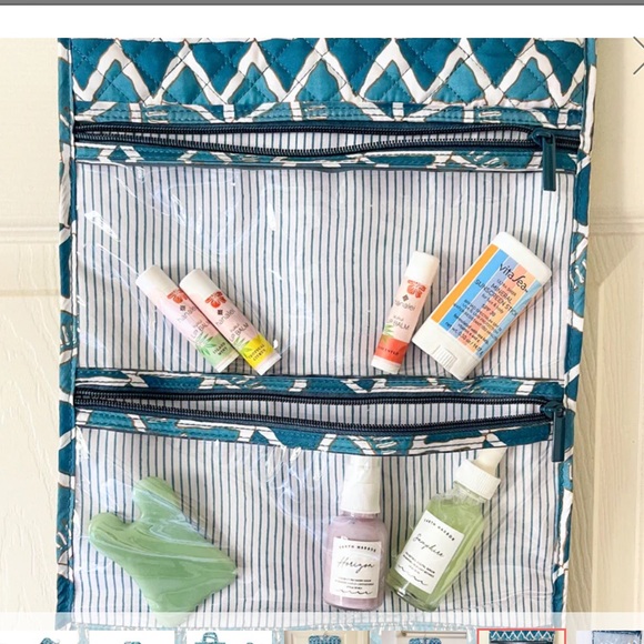 Seabird Society The Sunshine Daydream Hanging Toiletry Bag - Picture 7 of 9